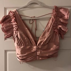 Fashion Nova Pink blouse